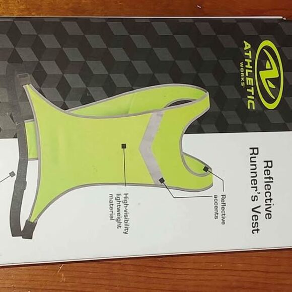 BRAND-NEW Athletic Works Reflective Vest for Walking, working or Running - Picture 3 of 8
